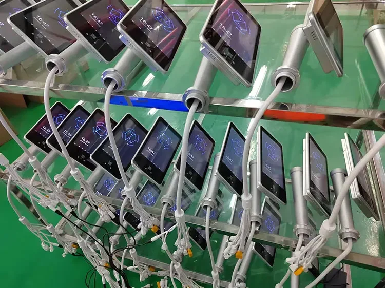 Настольная система контроля доступа с кодовым сканером киоск для распознавания