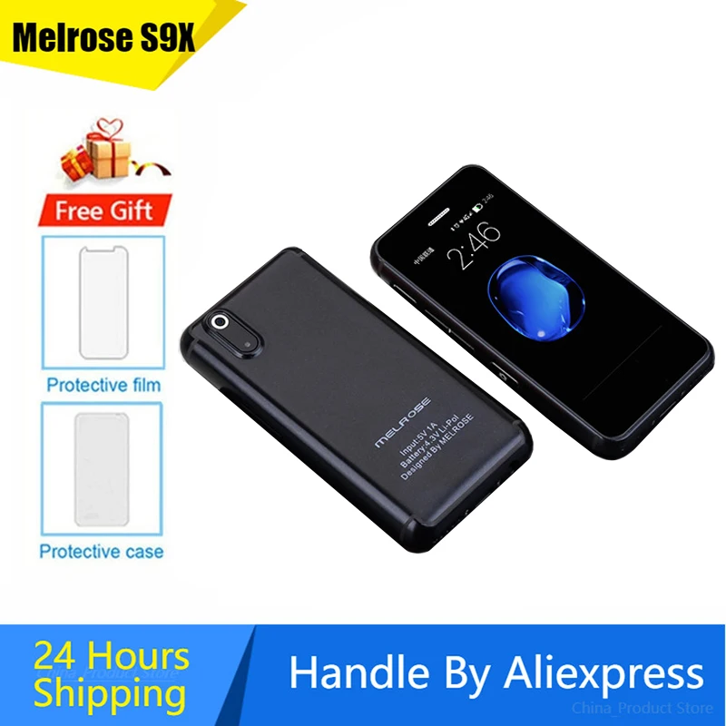 Melrose S9X Free Case 1GB 8GB Quad Core Mini Androrid Celular 2.5'' WiFi 4G WCDMA Pocket Students Small Smartphone PK 7S XS XS11