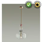 Подвес E14 1*40W BIZET 48551A CLASSIC ODL_EX21 золоторазноцветн.керамикастекло