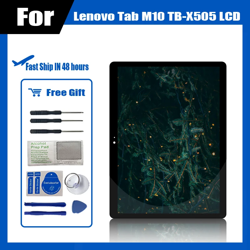 

LCD + Touch Screen = LCD Display Digitizer Assembly Replacement For Lenovo Tab M10 TB-X505 X505 TB-X505F TB-X505L TB-X505X