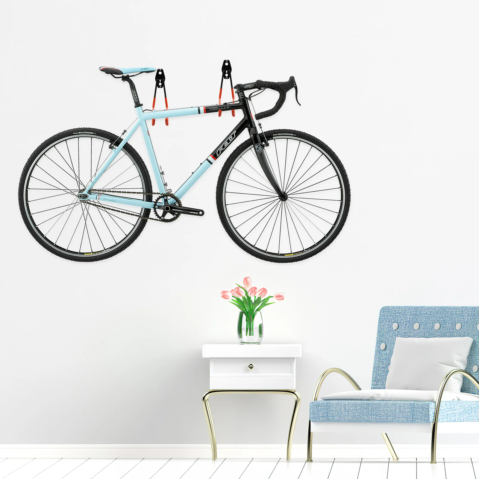 

Bike Rack Wall Standgarage Mounts Storage Maintenance Holder Vertical Steady Bracket Hanger Mount Floor