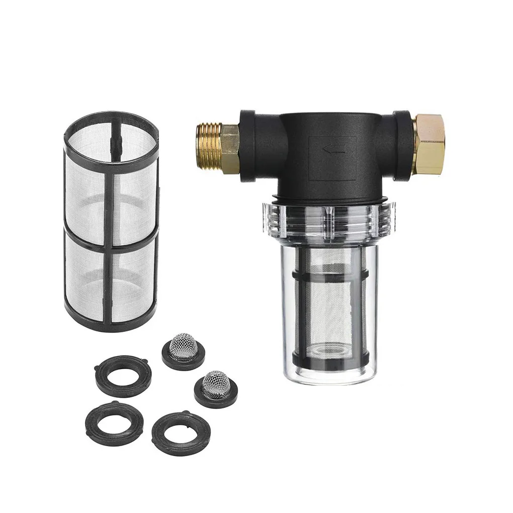 

Фильтр для садового шланга, герметичный съемный фильтр для мойки высокого давления с системой полива деревьев и авто