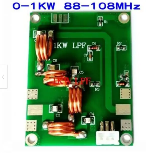 

Собранный 0-1 кВт 88-108 МГц фильтр нижних частот соединитель LFP для FM-передатчика