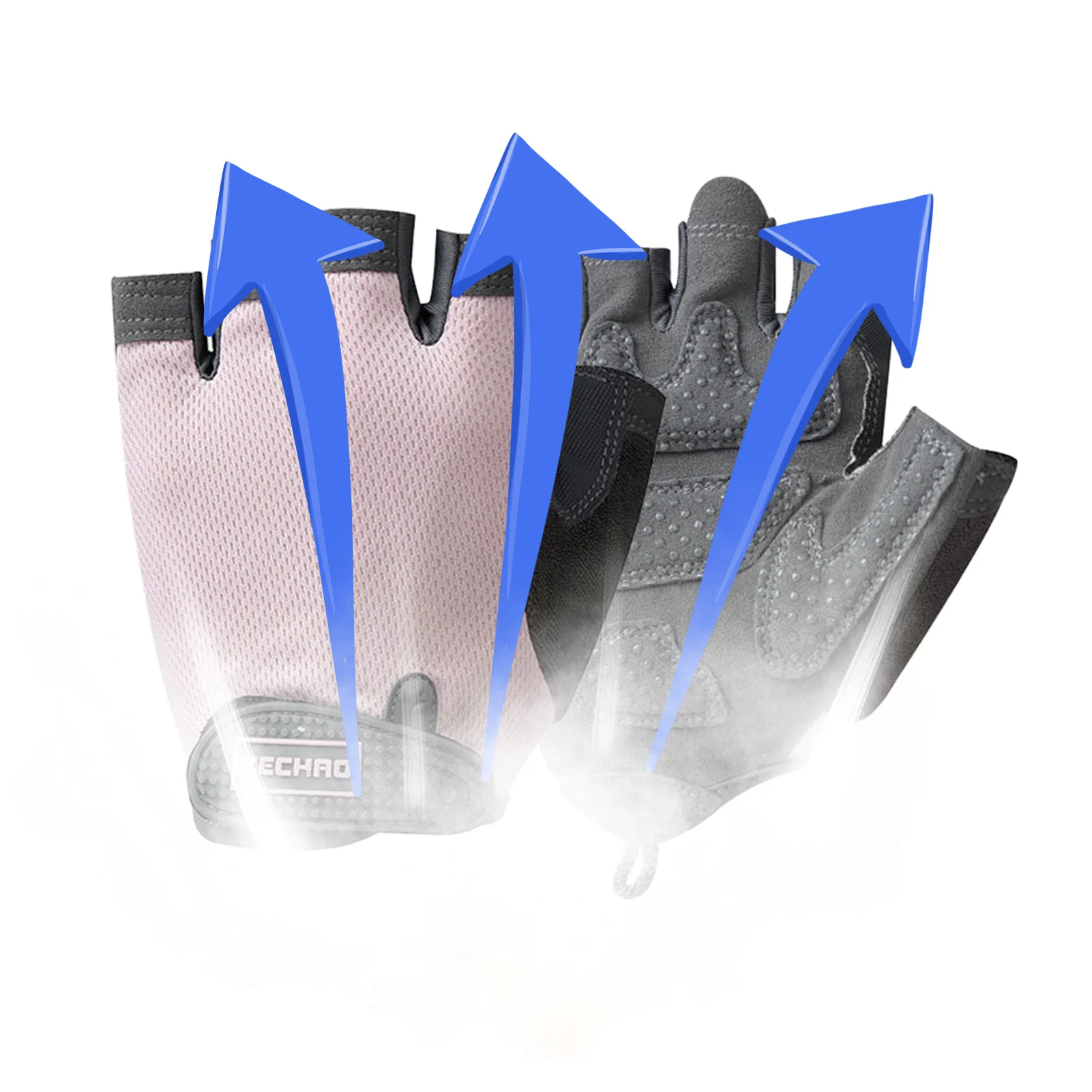 

Half Finger Cycling Gloves Sports Cycling Biking Gloves Anti-Slip Shock-Absorbing Bike Gloves For Fitness Cycling Training