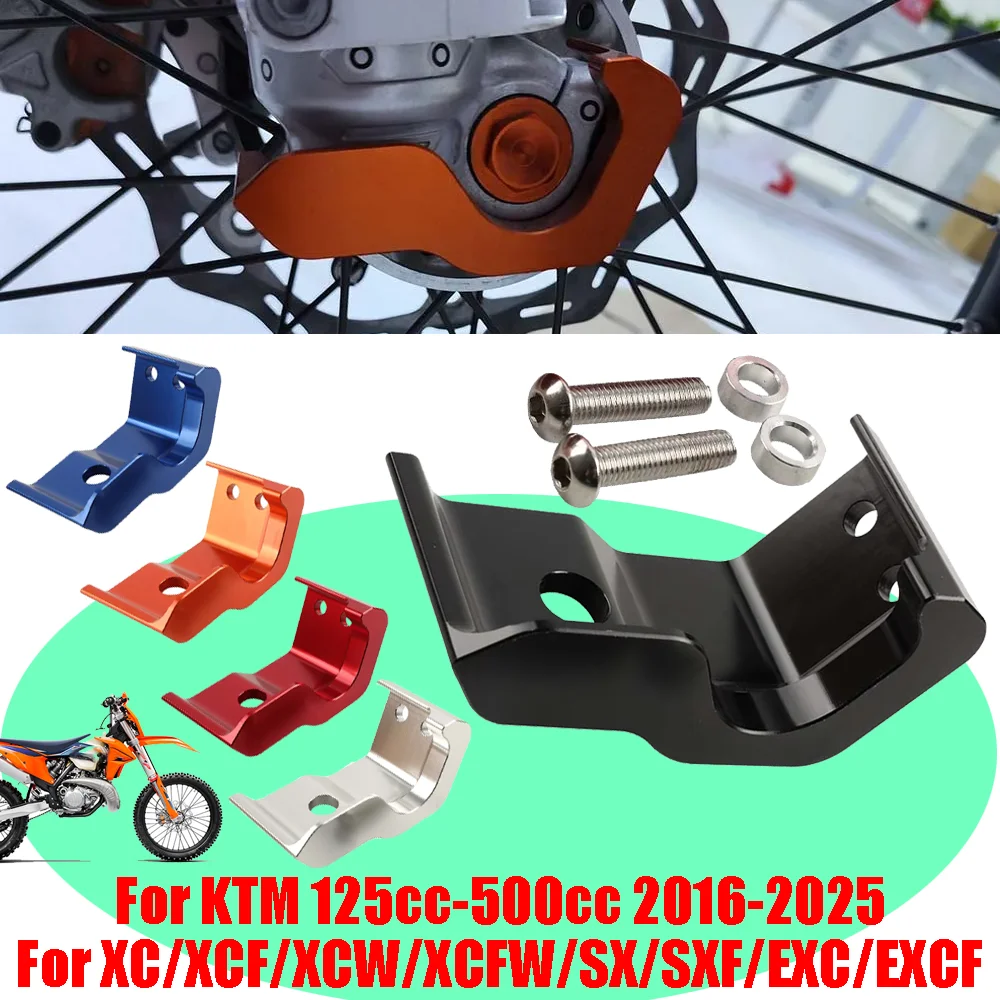 Фото Для KTM EXC 300 EXC-F XCW XC XCF XCF-W SX SXF 125 150 250 350 450 500 Аксессуары Правая передняя вилка Защита наконечника Нижняя защита №1