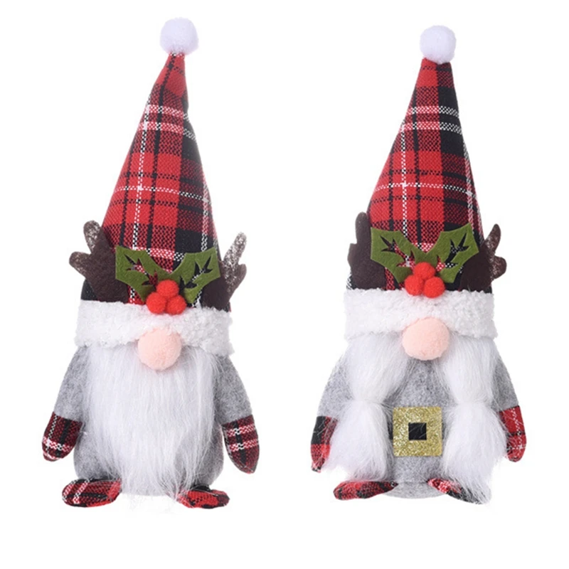 

Christmas Gnomes Elf Doll Christmas Tree Decoration Happy For NEW Year Decoration