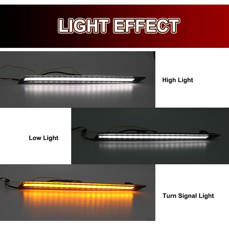 Дневные ходовые огни с поворотниками Для Toyota 2019 2020, Led ...