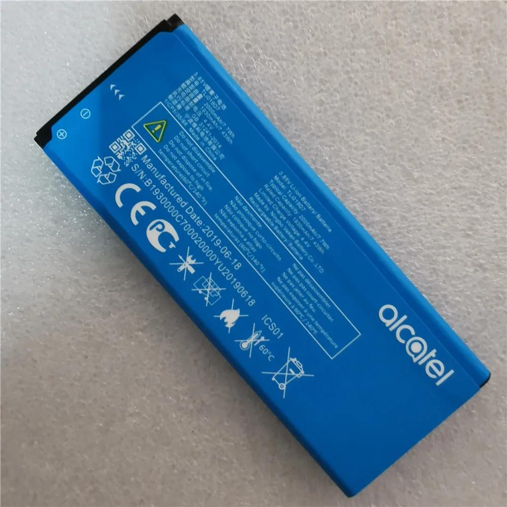 

3.85V 2000mAh TLi019D7 For Alcatel 1 5033 5033D 5033X 5033Y 5033A 5033T 5033J / Telstra Essential Plus 2018 / TCL U3A Battery