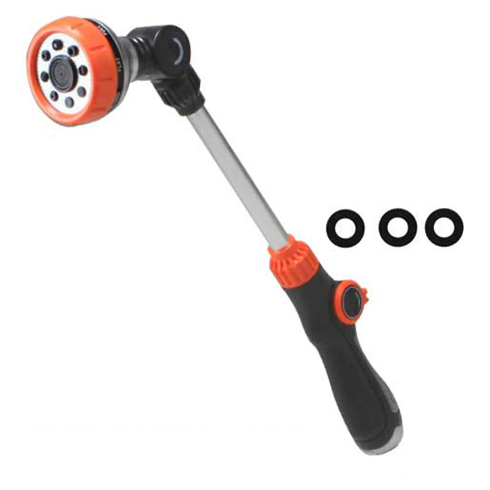 

Home Gardening Long Stem Sprinkler Pole Sprinkler Easy Control Garden Spray Hand Shower 90 Degree Rotatable Spray Head