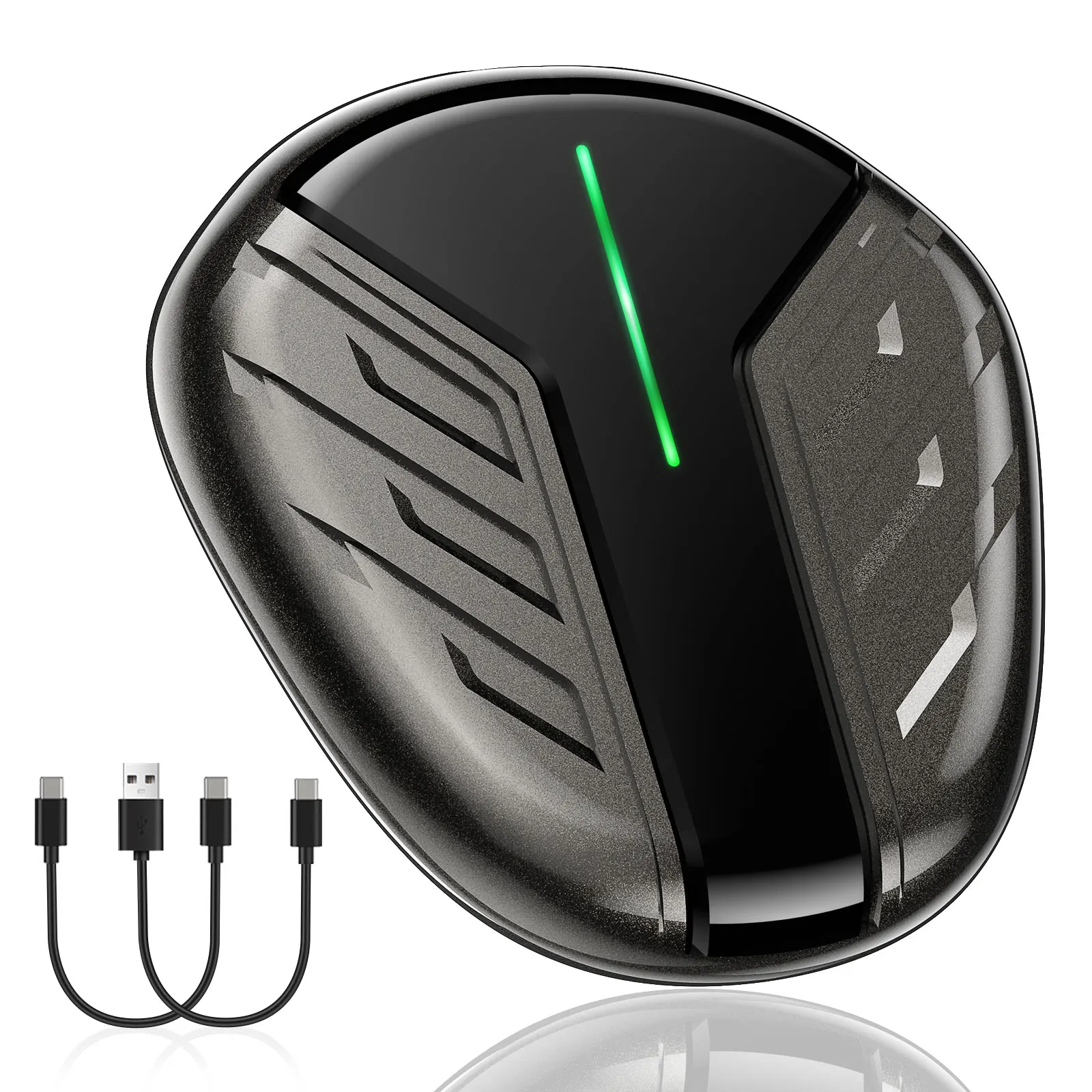 TIMEKNOW Wireless CarPlay Adapter Plug And Play For OEM Wired Cars BT WiFi Fast Auto Connection for Toyota VW Nissan