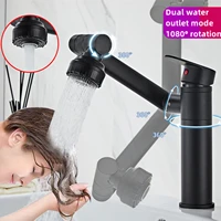 1080 degree basin faucet kitchen sink faucet bathroom faucet mixer aerator 2 in 1 tap heated faucet shower head mixer tapware