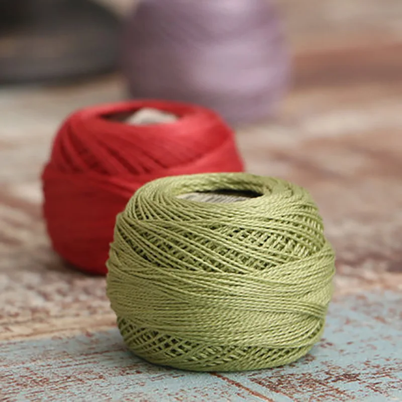 Original DMC Threads Cross Stitch DMC Embroidery Thread Mouline Thread Floss Cotton Thread For Hook Sewing Thread Crochet Line images - 6