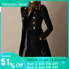 Женская куртка с длинными рукавами, Повседневная модная двубортная куртка с отложным воротником в стиле пэчворк, Осень-зима 2020