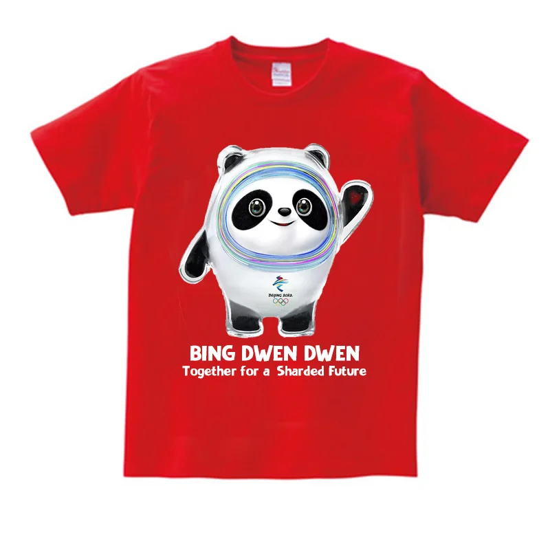 Family T Shirts Matching Outfits Summer Clothing Children Clothes Sport Panda Shirt 2022 Teen Boy Girl Fashion |