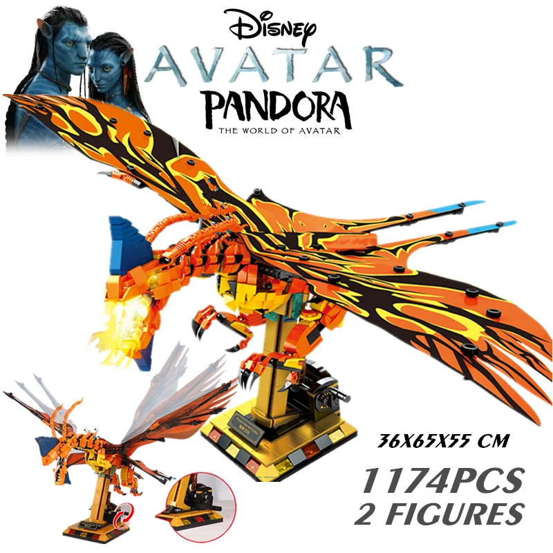 New 2878PCS Disney Avatar The Illuminated World of Pandora Stars Space Wars Building Blocks Bricks Toys Kids Adult Child Gift - купить по