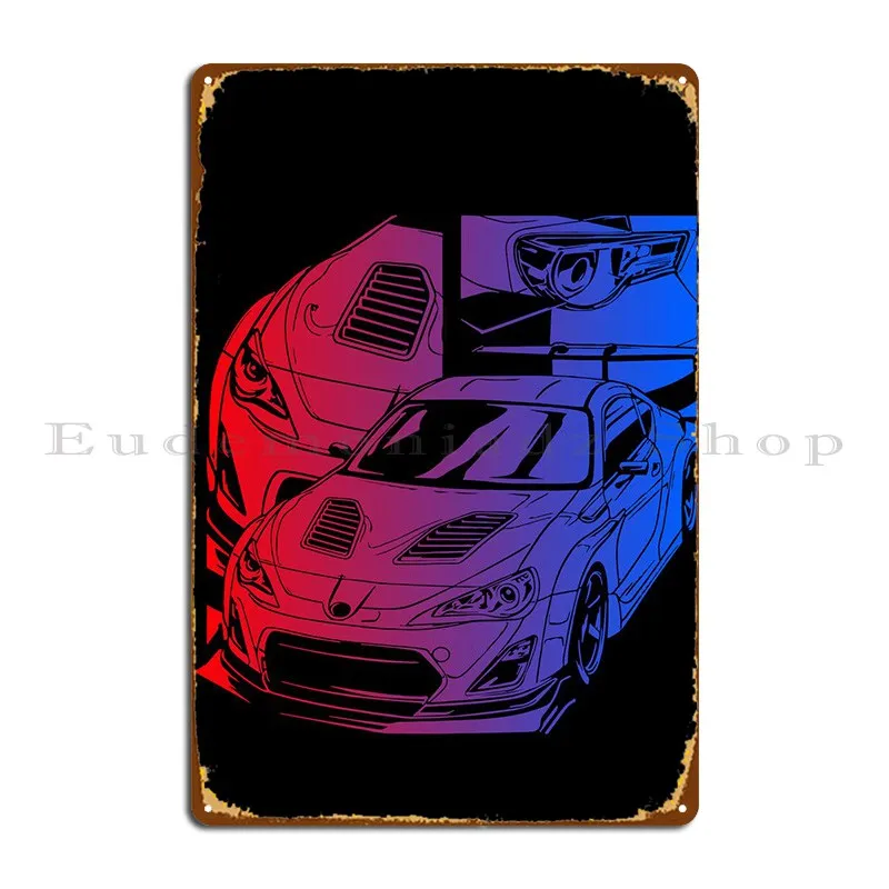 

Металлический знак для гоночного автомобиля в стиле ретро