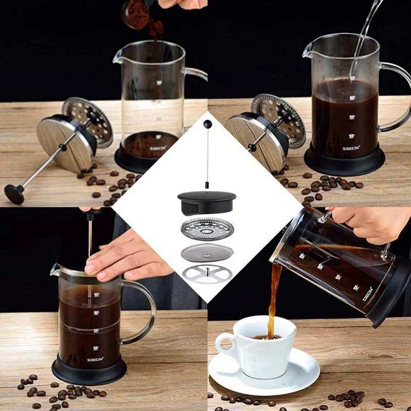 BMBY-12X французские сменные фильтры сетчатые для кофейного пресса с металлическим