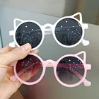 Детские солнцезащитные очки кошачий глаз для мальчиков и девочек