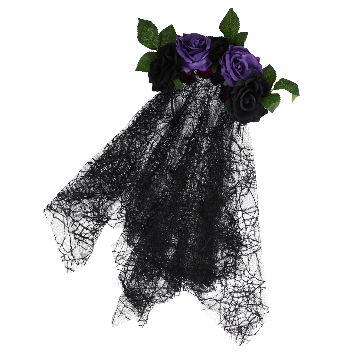 Хэллоуин Цветы Кружевная повязка на голову Модные повязки Волосы Вечеринка