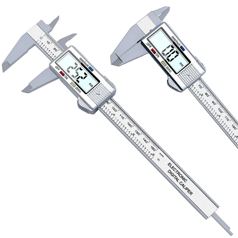 

Цифровой штангенциркуль 0-150 мм, электронный цифровой штангенциркуль с ЖК-дисплеем, точный штангенциркуль с нониусом, инструмент для измерения
