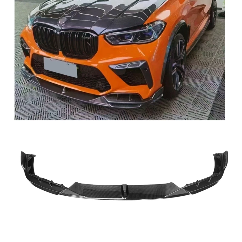 Боди из углеродного волокна X5 F95 стильная передняя губа LD подходит для Bmw X5M F97 2020