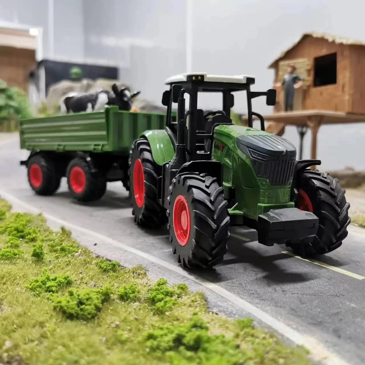 Реалистичная сельскохозяйственная фототехника для рождественского подарка на