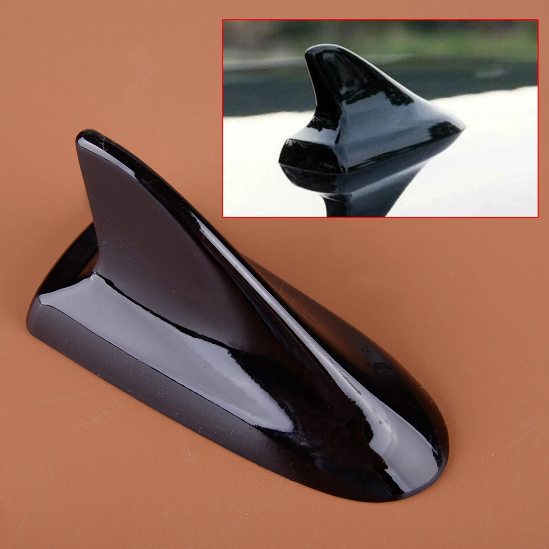 Glossy Black Roof Shark Fin Antenna Receiver Cover Trim ABS Fit for Ford Explorer 2011 2012 2013 2014 2015 2016 2017 2018 2019