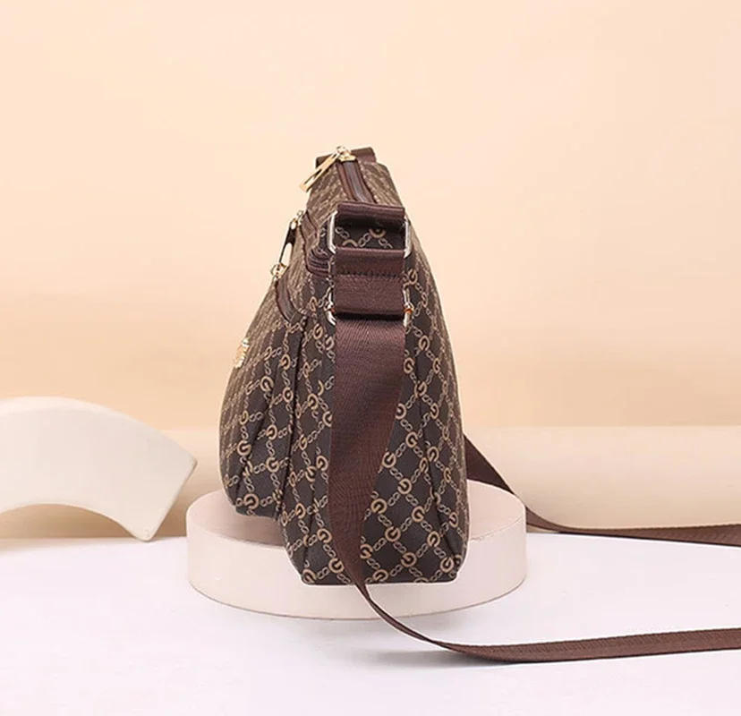 Женская сумка-ведро Многослойная космическая женская сумка через плечо среднего