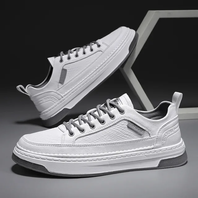 Men Fashion Leather Casual Shoes Mens 