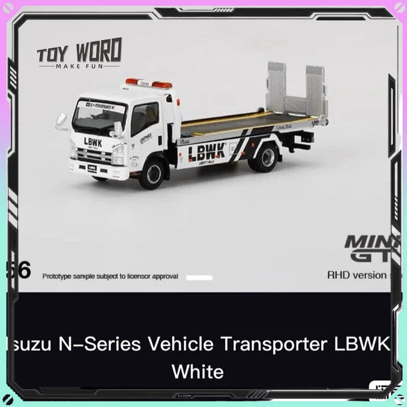 Мини-модель автомобиля GT 1/64 Suzuki Trailer LBWK модель имитация сплава украшение для