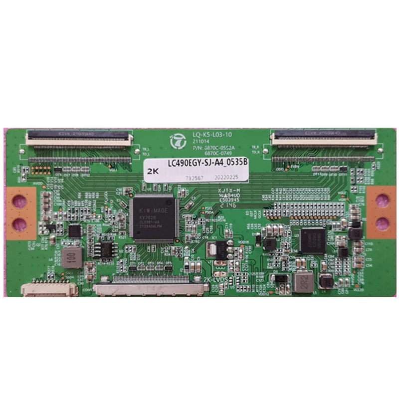 T-con board for LG 6870C-0535B 0552A 2K LC490EGY-SJA4