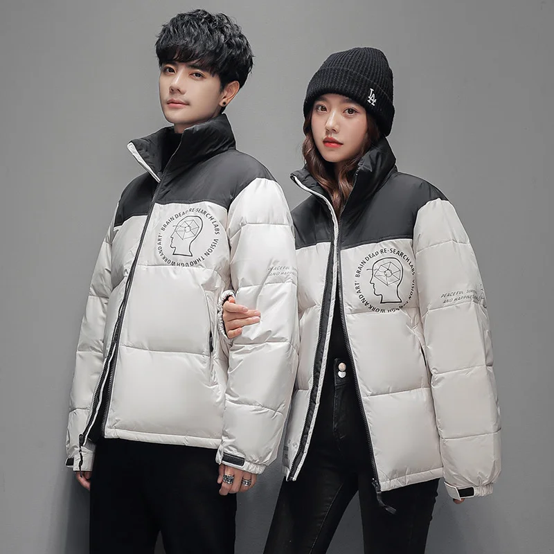 

Factory 2023 New Short Style Down Student Couple Fashion Coat