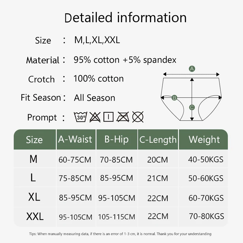 M-XXL Sexy Women G-string Panties Rainbow Stripe Cotton Thongs Underwear Pantys Low-Waist Femme Underpants Thong Lingerie