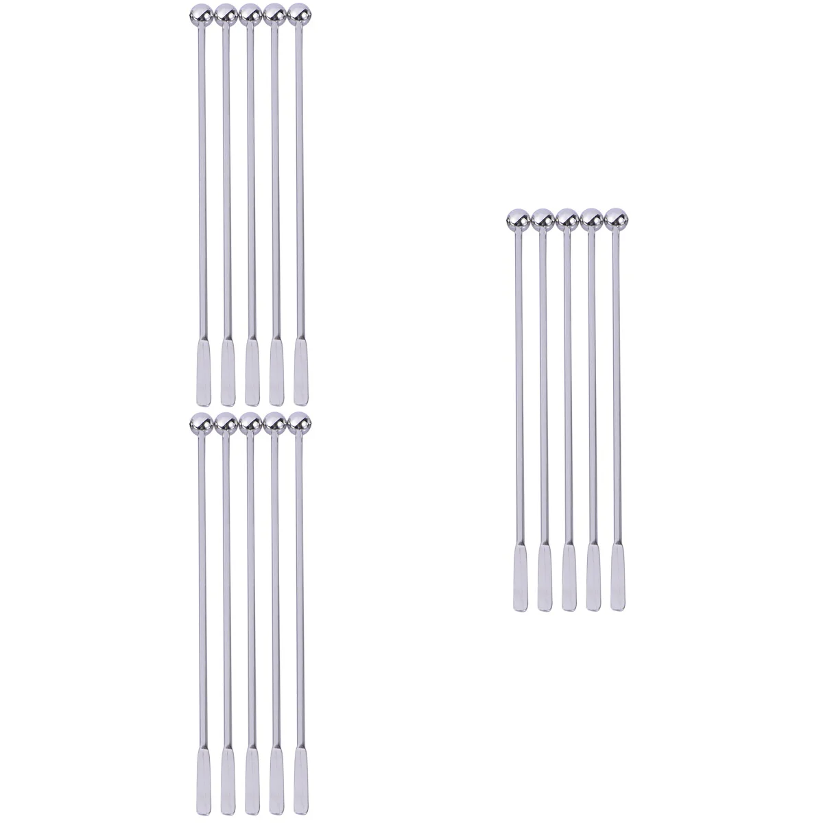 

19cm Stainless Steel Creative Sticks Stirrers for Party Wedding Swizzle