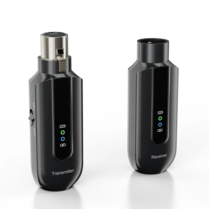 UHF Беспроводная флейта и приемник для динамического микрофона гитарного