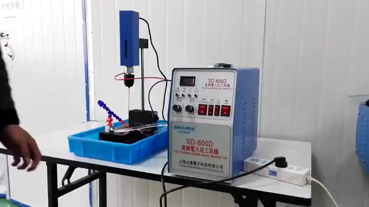 

portable tap extractor electric sparking edm machine