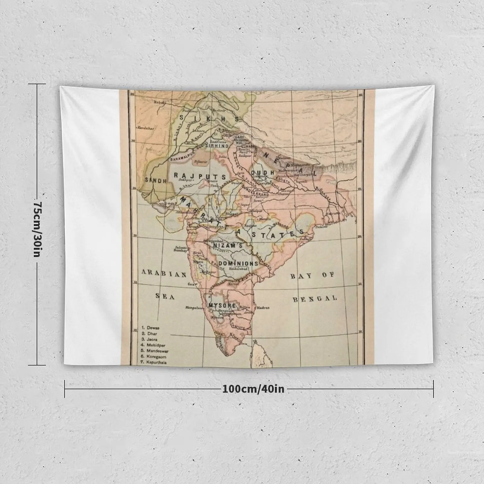 Акварель Монте потерянный 3355 М. Гобелен подвесные Настенные обои эстетический