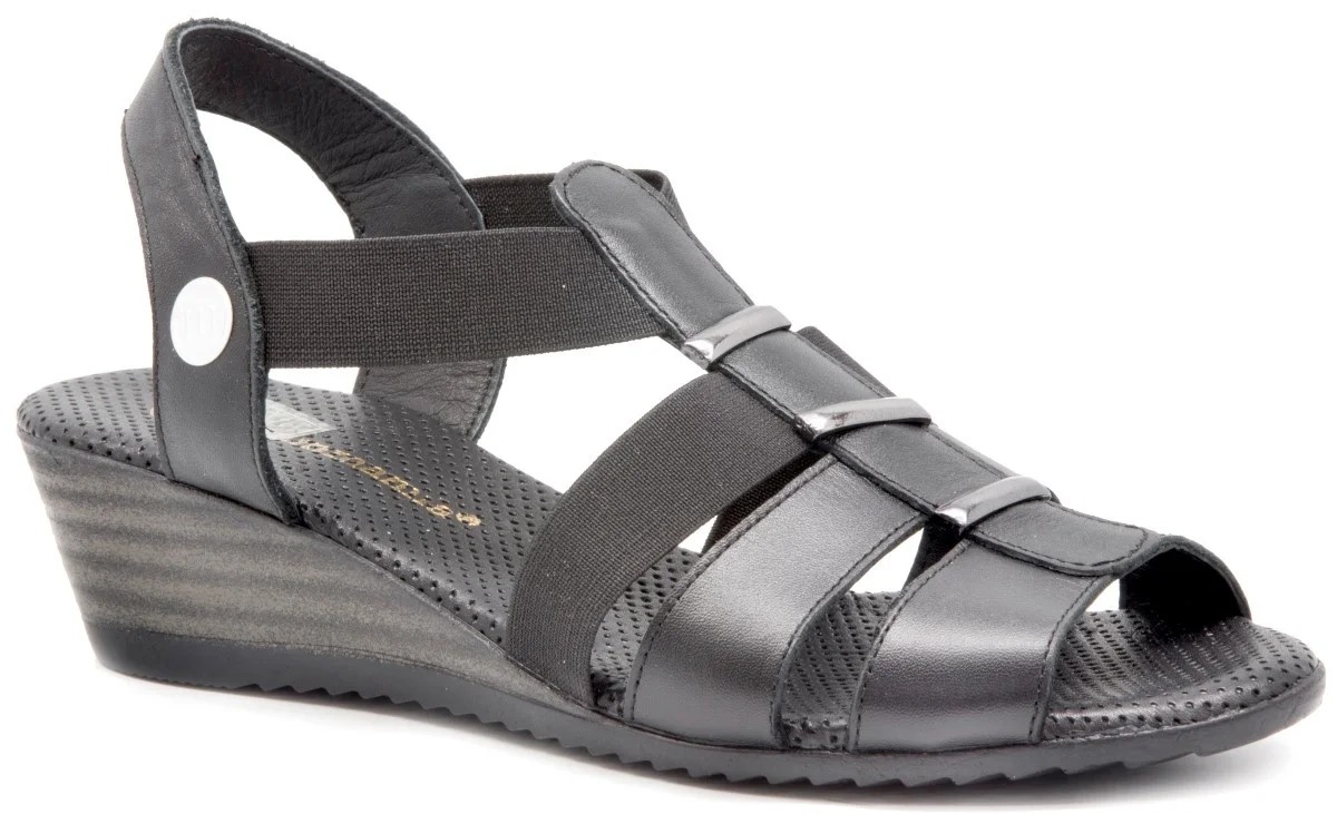 

Mammamia D22YS 1310 BLACK Women Shoes Slippers-Sandals