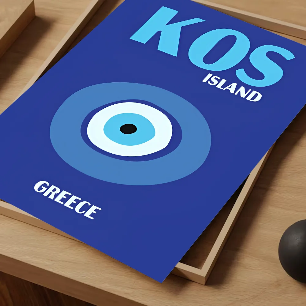 Современные живописные путешествия Миконо Пальма Майами настенное искусство