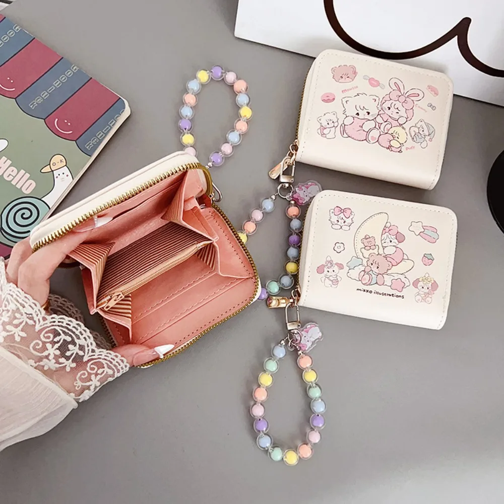 Симпатичный короткий кошелек из искусственной кожи Mikko голодер для кредитных