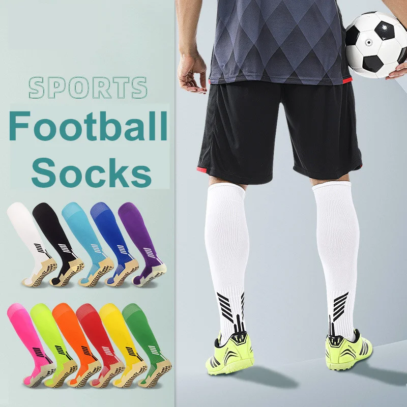 

Socks 2023 Sport For Football Silicone Cycling Running Towel High Knee Ankle Non-Slip Breathable Kids Boy Fashion Soccer Socks