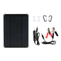 6w flexible monocrystalline solar panel dc5521 5v for car battery boat home sports cameras phone charge power bank battery