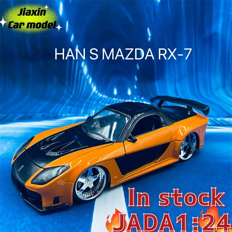 

1:24 Cepat dan Marah HAN Mazda RX-7 Simulasi Tinggi Diecast Mobil Logam Paduan Model Mobil Mainan Anak-anak Koleksi Hadiah J213