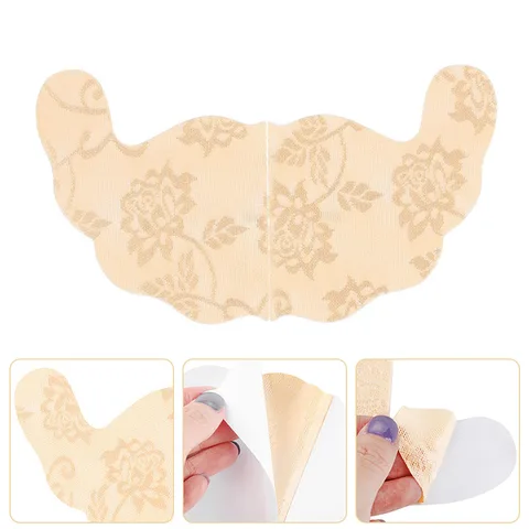 Breast Lift Tape Disposable Adhesive Invisible Nipple Covers Chest Stickers Sexy Lace Boob Sticker Sticky Bra Breast Pads Patch