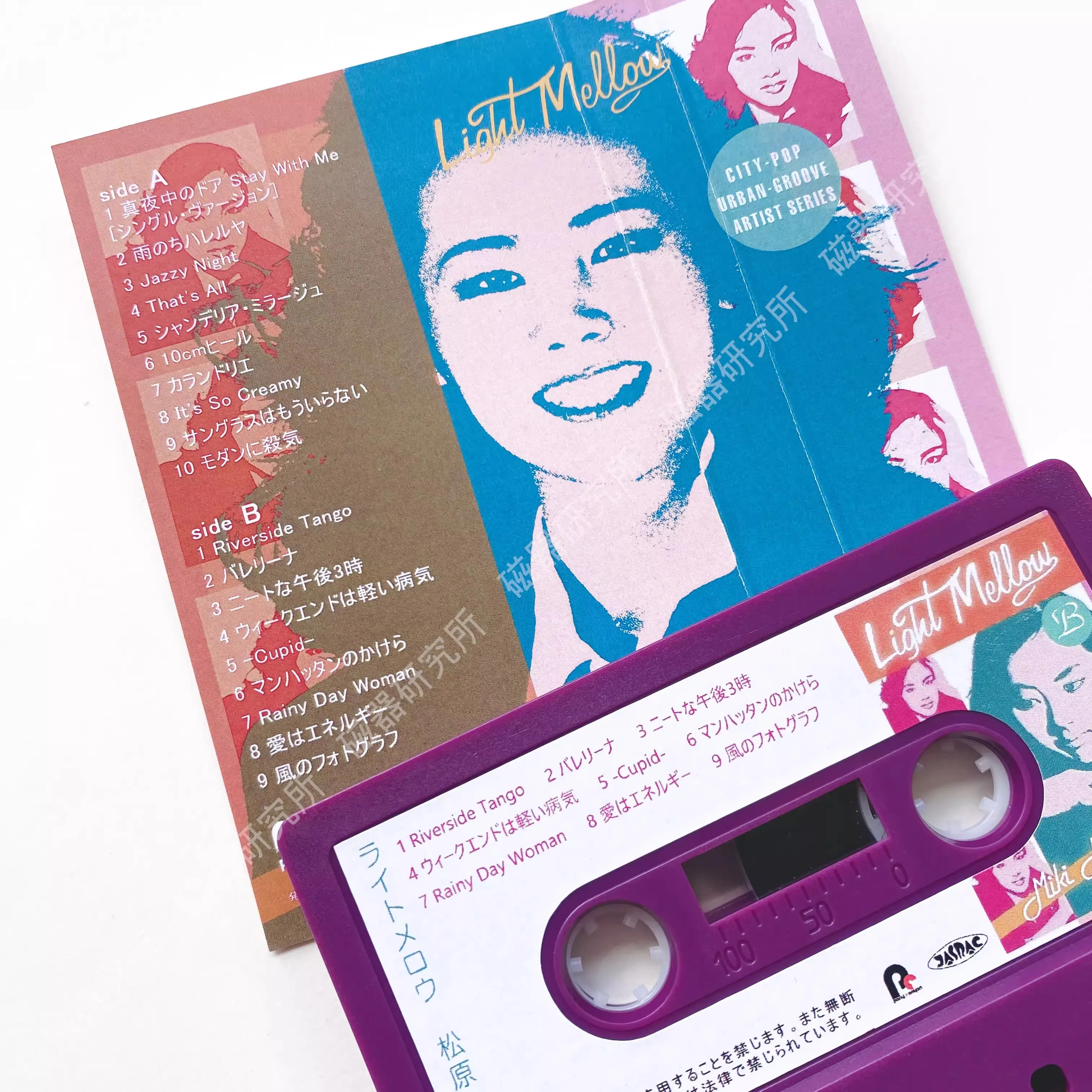 Фото Музыкальная лента Pop Miki Matsubara Light Mellow Album Mayonaka no Door Stay with Me Кассеты Косплей Walkman Recorder Soundtrack Box №3