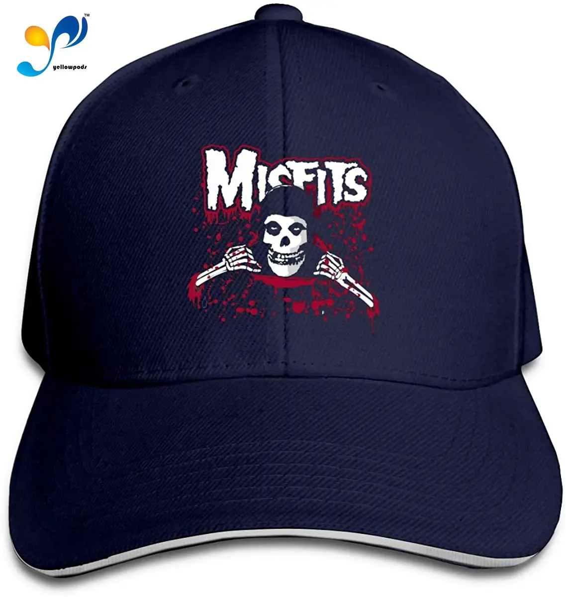 

Misfits Adjustable Baseball Hat Casquette Breathable Outdoor Sports Cap Sunshade Baseball Cap For Men & Women