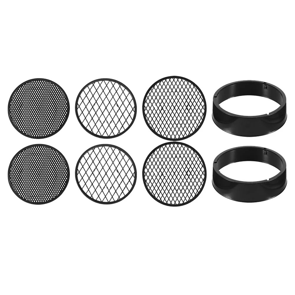 

2 Sets/8pcs Soil Sieve Fine Mesh Strainer Soil Strainer Potted Sifter Gardening Plastic Garden Riddle Sieve Primary School
