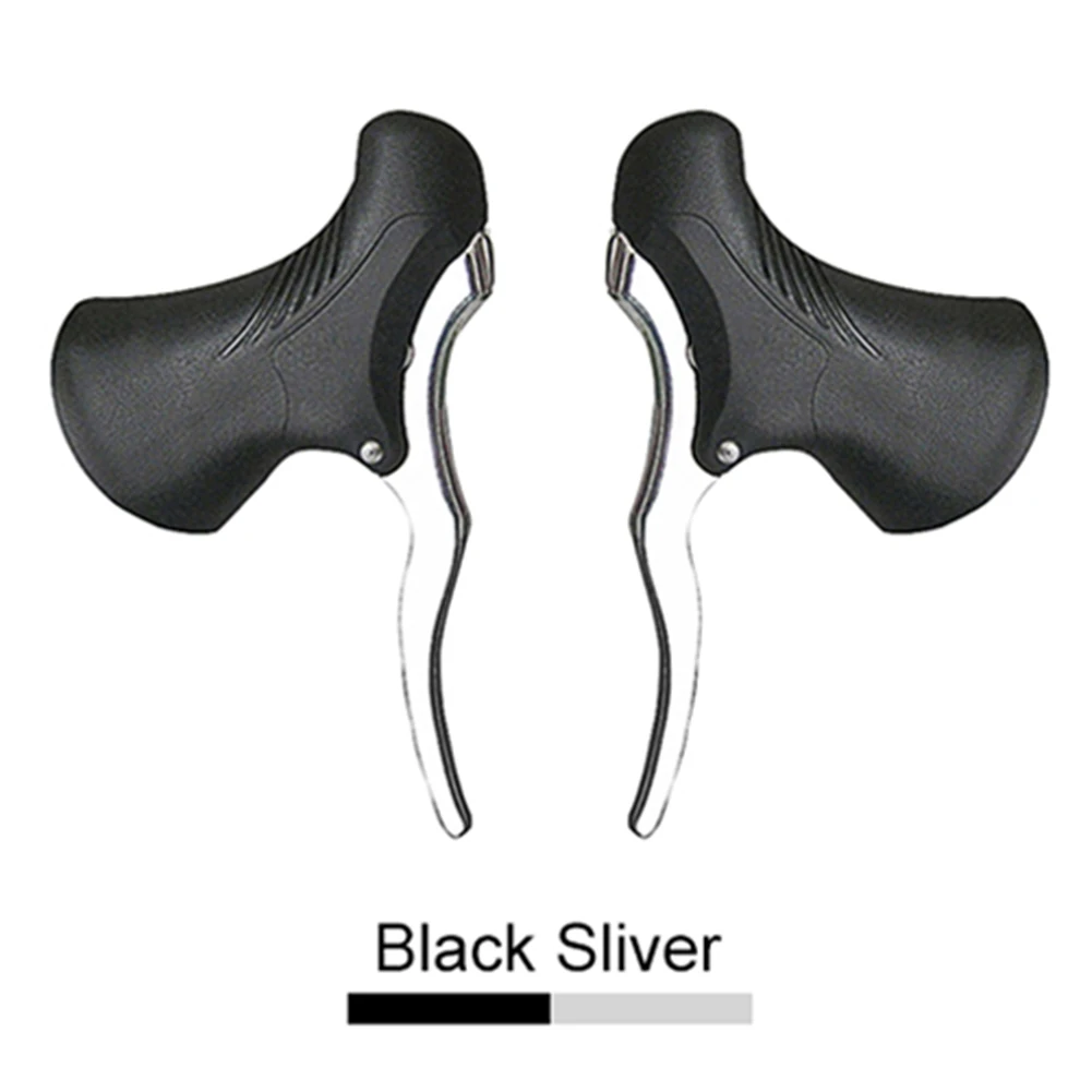 

Pair Bicycle Road Bike Brake Lever Road Bike Universal Brake Lever Aluminum Alloy Universal Brake Handle Bicycle Accessories