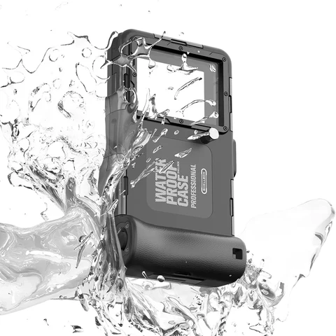 Новинка для IPhone и Samsung модели 2 поколения новая Обновленная подводная Bluetooth-камера для дайвинга глубина 15 м водонепроницаемый чехол для телефона 1