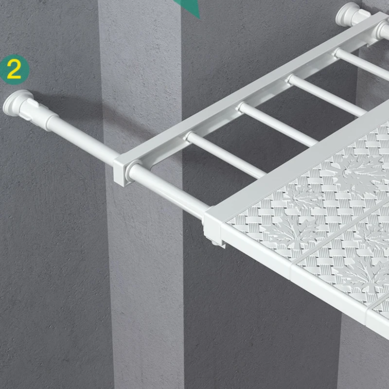 pgy storage shelves closet organizer telescopic shelves wall mounted racks for wardrobe kitchen bathroom accessories free global shipping